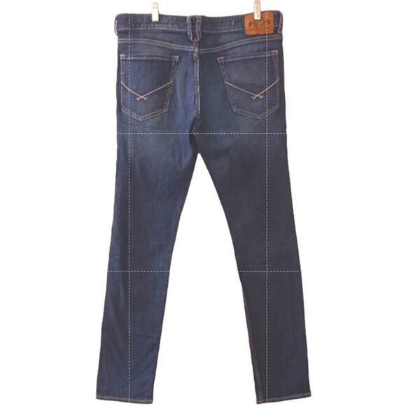 US Polo Assn Jeans Men's 36x43 Blue Acid Straight Preppy Coastal Denim Western - Picture 4 of 16